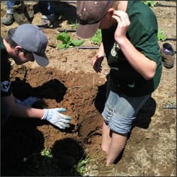 Kids Getting Planted